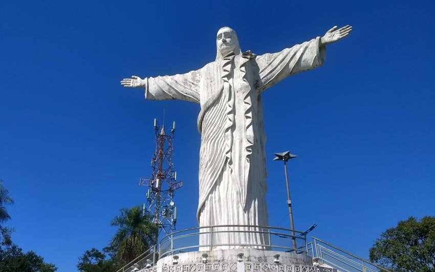 Pontos turísticos em Corumbá - Cristo Rei