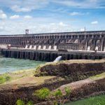 Usina de Itaipu e as pontes em Mato Grosso do Sul