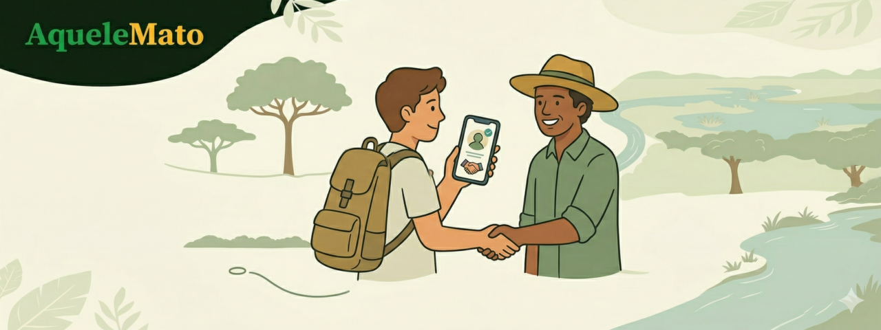 Conheça o seu guia antes de botar o pé na trilha