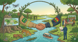 Brasil e Bolívia unem forças para prevenir incêndios em 2026