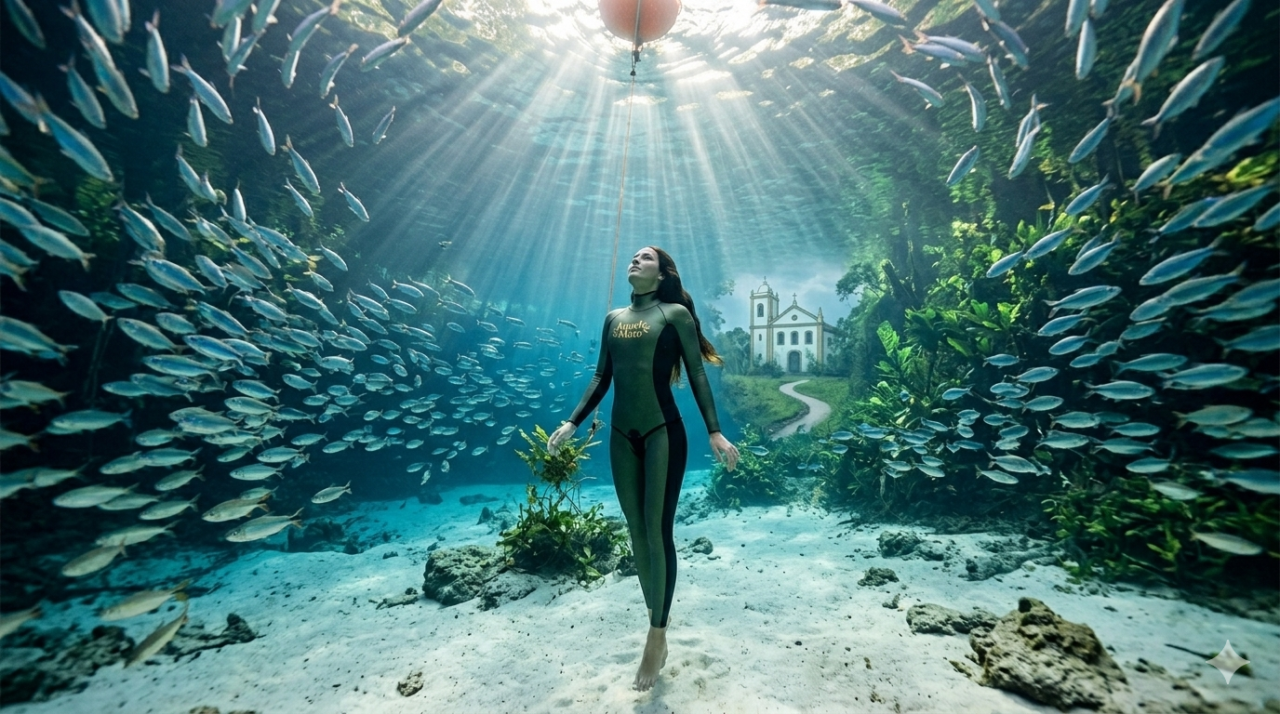 Bonito é a estrela de novo documentário nacional sobre mergulho em apneia