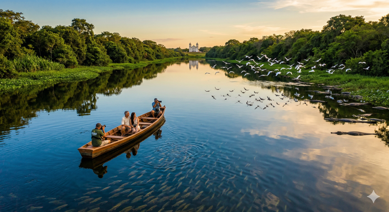 Melhor época para navegar no Pantanal: por que abril e maio são os meses ideais