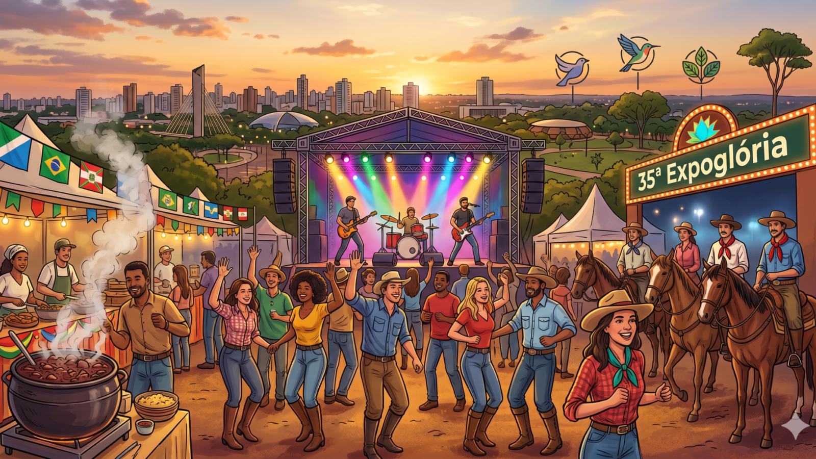 O giro do feriadão em MS