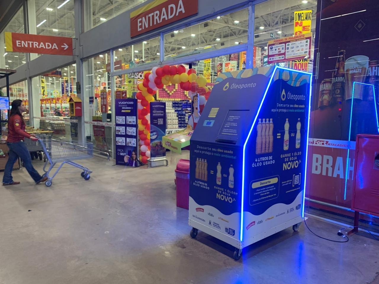 Transforme óleo usado em óleo novo: Campo Grande ganha o primeiro “Óleoponto” inteligente