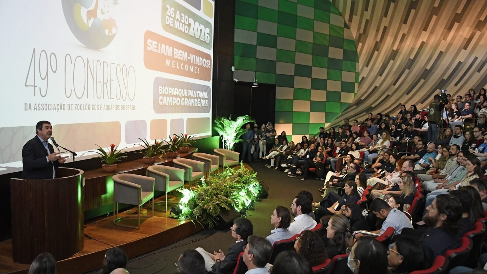 Mato Grosso do Sul abre o 49º congresso da Azab no Bioparque Pantanal