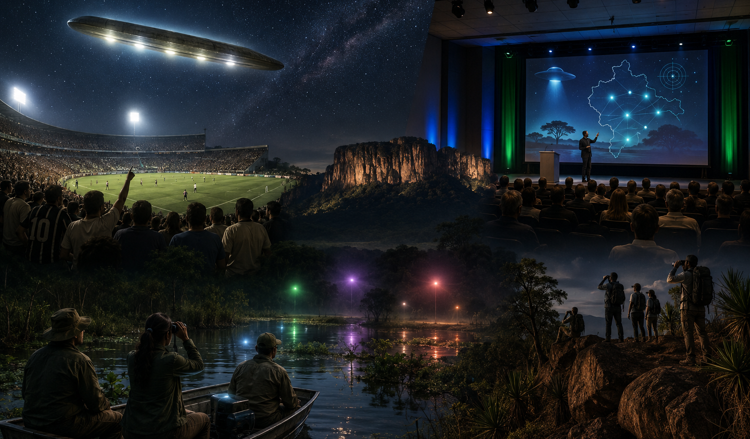 OVNIs e mistérios no Pantanal: maior feira de turismo da região abre espaço para o Ufoturismo