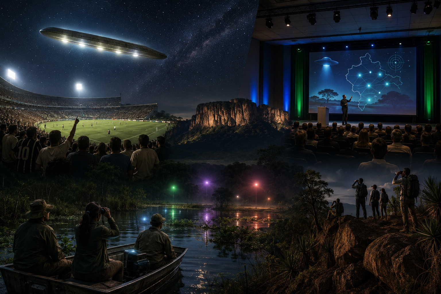 OVNIs e mistérios no Pantanal: maior feira de turismo da região abre espaço para o Ufoturismo